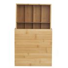 Kinvara, pojemnik na kapsułki do kawy, bambusowy, 8 przegródek, 30-30 cm