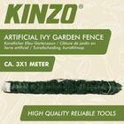 Kinzo, sztuczny bluszcz, zielona ściana, 3-1m