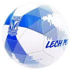 KKS Lech, piłka, Herb Lech Poznań, biało-niebieska, rozmiar 5