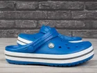 Klapki chłopięce, niebieskie, Crocs Crocband Clog