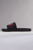 Klapki damskie, czarne, Tommy Hilfiger