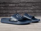 Klapki damskie, granatowe, Lotto Lathi