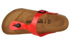 Klapki japonki damskie, czerwone, Birkenstock Gizeh BF