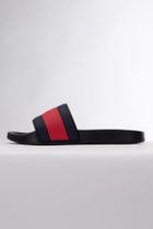 Klapki męskie, czarne, Tommy Hilfiger