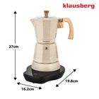 Klausberg, kawiarka elektryczna espresso, 500W, 300 ml, KB-7999