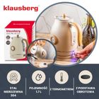 Klausberg, Retro, czajnik elektryczny, z termometrem, 1,7l, kb-9006