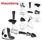 Klausberg, sokowirówka, wyciskarka wolnoobrotowa, biała, KB-7864