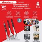 Klausberg, zestaw przyborów do grilla, KB-7899
