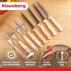 Klausberg, zestaw sztućców do steków, 8 sztuk, kb-7976