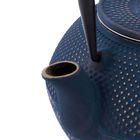 Könighoffer, Hanako, imbryk żeliwny z zaparzaczem, granatowy, 1,3l