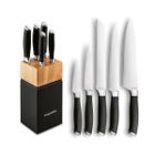 Könighoffer, Nevis, komplet noży w bloku kauczukowym, 6 elementów