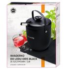 Könighoffer, Ori, wiaderko do lodu ze szczypcami, black, 2,8l