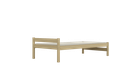 Kocot Kids, Aleks, łóżko, naturalny nielakierowany, 80-180 cm