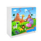 Kocot Kids, Babydreams, komoda, biała, safari