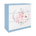 Kocot Kids, Babydreams, komoda, niebieska, konik