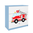 Kocot Kids, Babydreams, komoda, niebieska, straż pożarna
