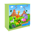 Kocot Kids, Babydreams, komoda, zielona, safari