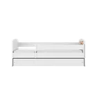 Kocot Kids, Babydreams, łóżko, białe, miś kwiatki, 70-140 cm