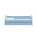 Kocot Kids, Babydreams, łóżko, niebieskie, miś motylki, 80-180 cm