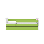 Kocot Kids, Babydreams, łóżko z materacem, zielone, księżniczka konik, 80-160 cm