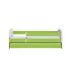 Kocot Kids, Babydreams, łóżko z materacem, zielone, szop, 70-140 cm