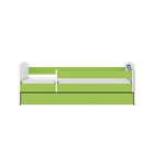 Kocot Kids, Babydreams, łóżko z szufladą, zielone, szop, 80-180 cm