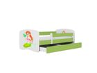 Kocot Kids, Babydreams, łóżko, zielone, syrenka, 80-160 cm