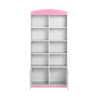 Kocot Kids, Babydreams, regał podwójny, zamknięty, różowy