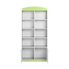 Kocot Kids, Babydreams, regał podwójny, zamknięty, zielony