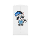 Kocot Kids, Babydreams, szafa, biała, szop, 181.2-52-90 cm