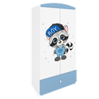 Kocot Kids, Babydreams, szafa, niebieska, szop, 181.2-52-90 cm