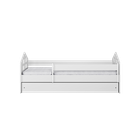 Kocot Kids, Kacper, łóżko, białe, 80-140 cm