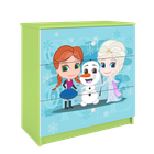 Kocot Kids, Kraina Lodu, Babydreams, komoda, zielona