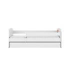 Kocot Kids, Kraina Lodu, Babydreams, łóżko z materacem, białe, 70-140 cm