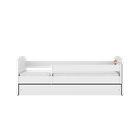 Kocot Kids, Kraina Lodu, Babydreams, łóżko z szufladą i materacem, białe, 80-180 cm