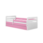 Kocot Kids, Tomi, łóżko, różowe, 80-160 cm
