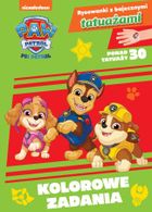 Kolorowe zadania. Psi Patrol. Rysowanki z bajecznymi tatuażami