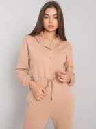 Kombinezon damski, brązowy, Factory Price