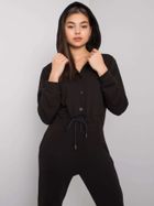 Kombinezon damski, czarny, Factory Price