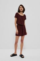 Kombinezon damski, czerwony, Moodo