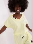 Kombinezon damski, żółty, Relevance