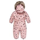 Kombinezon dziewczęcy z kapturem, różowy, Eevi