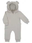 Kombinezon przejściowy chłopięcy z kapturem, szary, Nicol