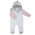 Kombinezon przejściowy dziewczęcy z kapturem, mix, Nicol