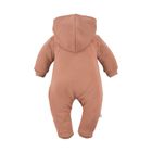 Kombinezon przejściowy dziewczęcy z kapturem, różowy, Eevi