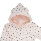 Kombinezon przejściowy dziewczęcy z kapturem, różowy, Nicol