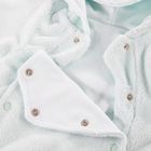 Kombinezon przejściowy niemowlęcy z kapturem, miętowy, Eevi