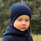 Komin niemowlęcy, wełniany, granatowy, Eevi