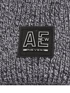 Komplet chłopięcy, Czapka, Komin, biało-czarny, Ambra