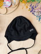 Komplet chłopięcy, Czapka, Komin, czarny, Iltom